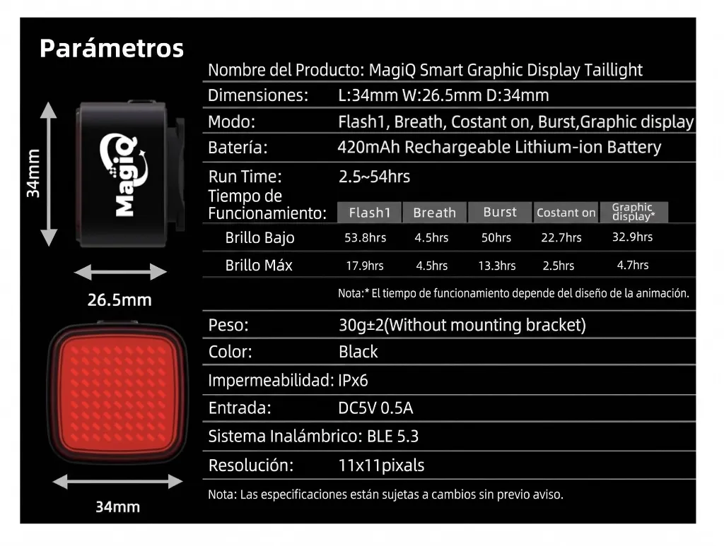ficha tecnica enfitnix magiq