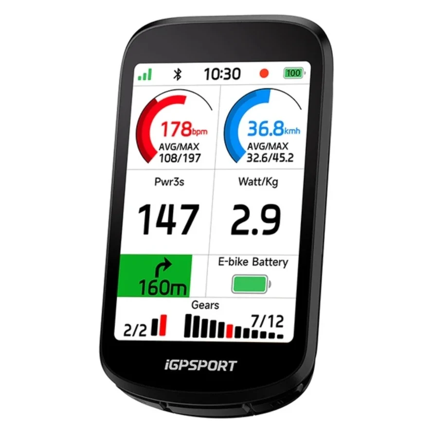 IGPSPORT BSC500 Sonido fuerte, pantalla brillante